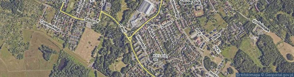 Zdjęcie satelitarne Daniłowskiego Gustawa ul.